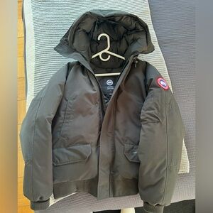 Canada Goose Black Hooded Jacket